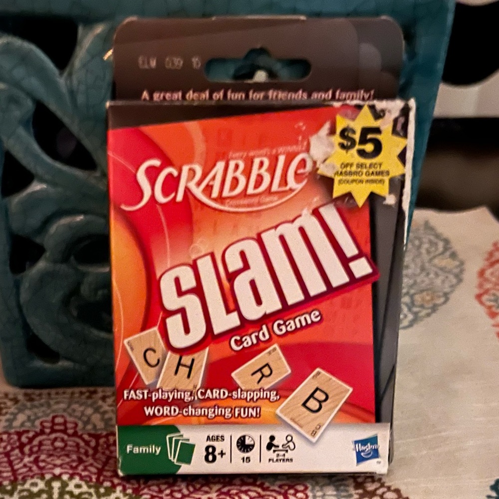 SCRABBLE SLAM Card Game